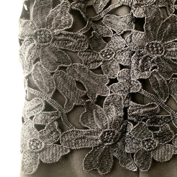 Beautiful black floral H&M dress - Picture 6 of 10